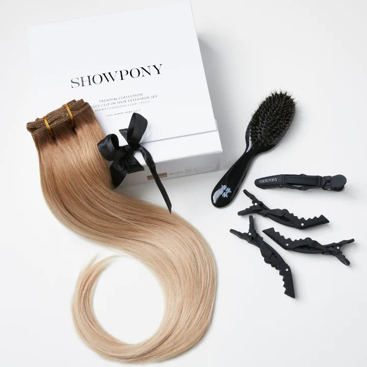Show Pony 20" 7-piece Clip In Hair Extensions (Box Set)